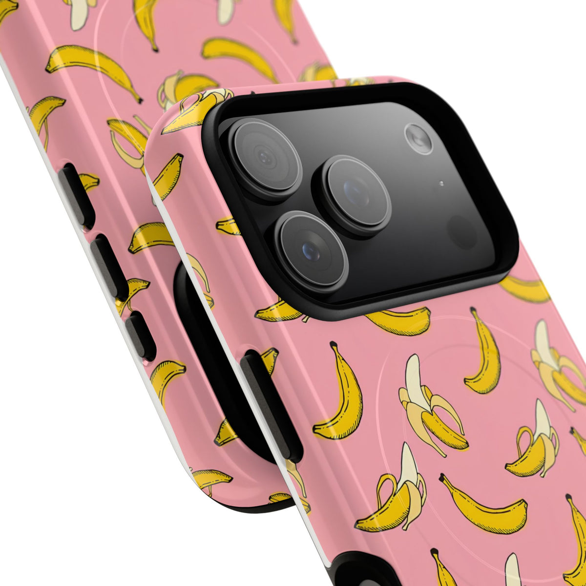 Banana Blush MagSafe Tough Phone Case — Magnetic Protective Cover