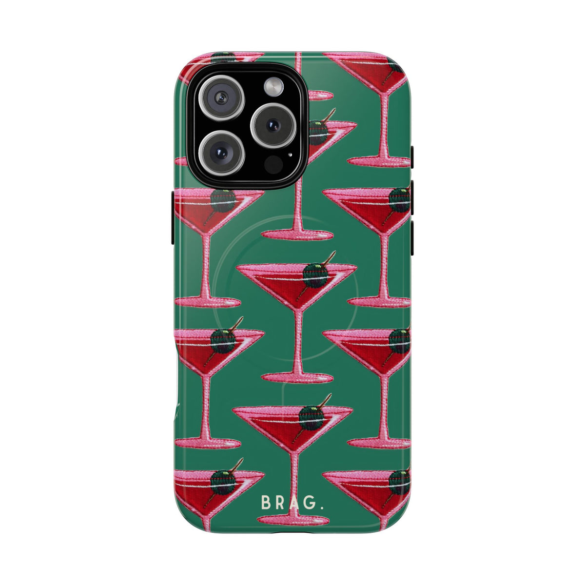 Pink Martini MagSafe Tough Phone Case — Magnetic Protective Cover
