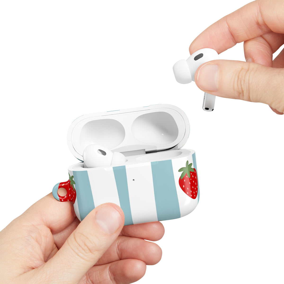 Berry Bloom AirPod Case – Slim Protective Charging Case