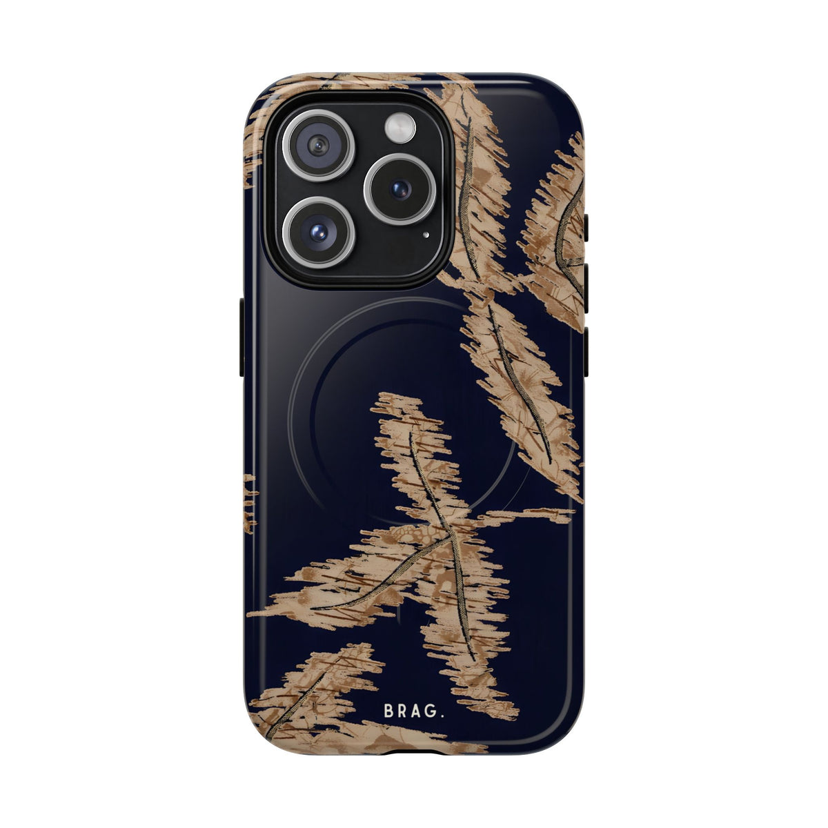 Golden Fern MagSafe Tough Phone Case — Magnetic Protective Cover