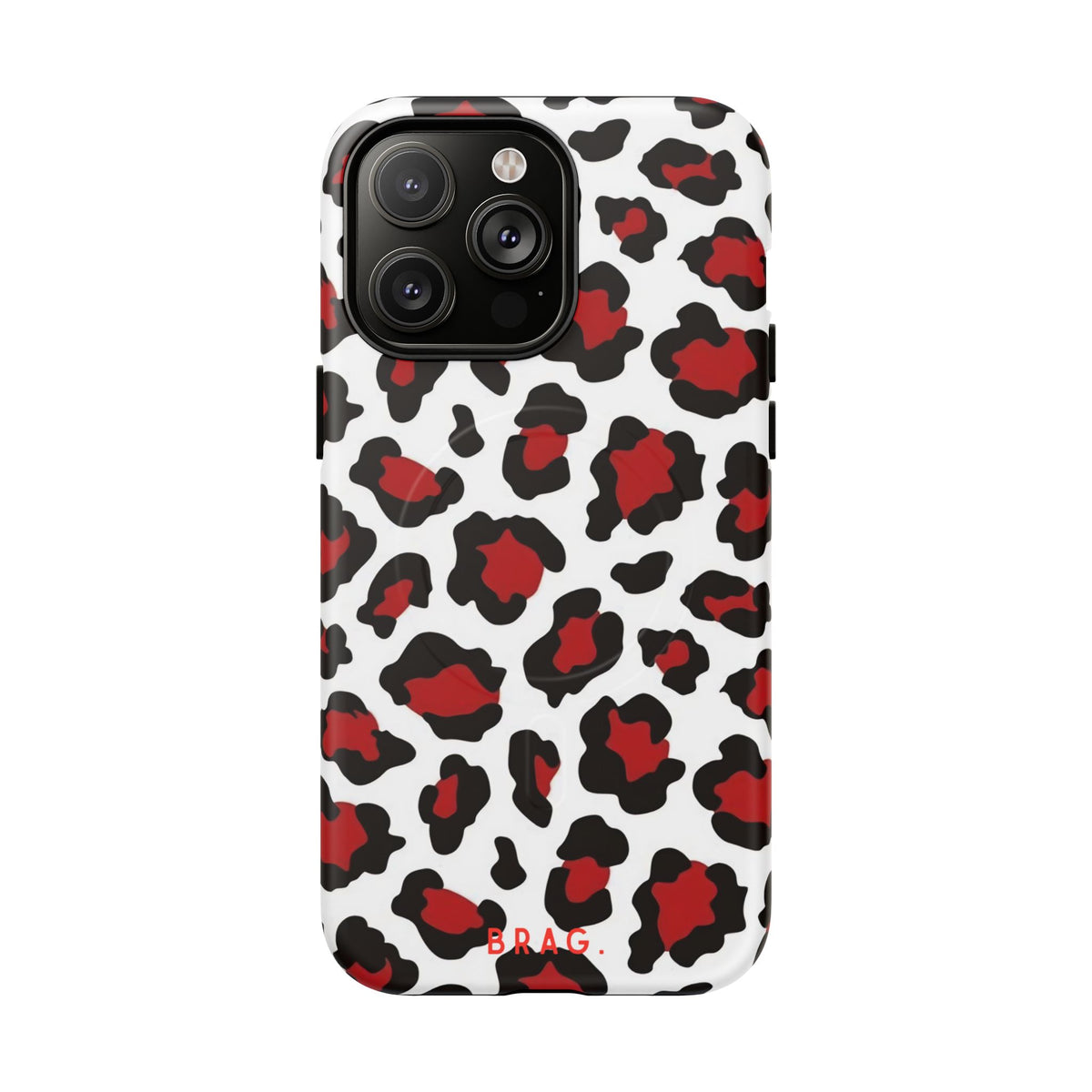 Leopard Kiss MagSafe Tough Phone Case — Magnetic Protective Cover