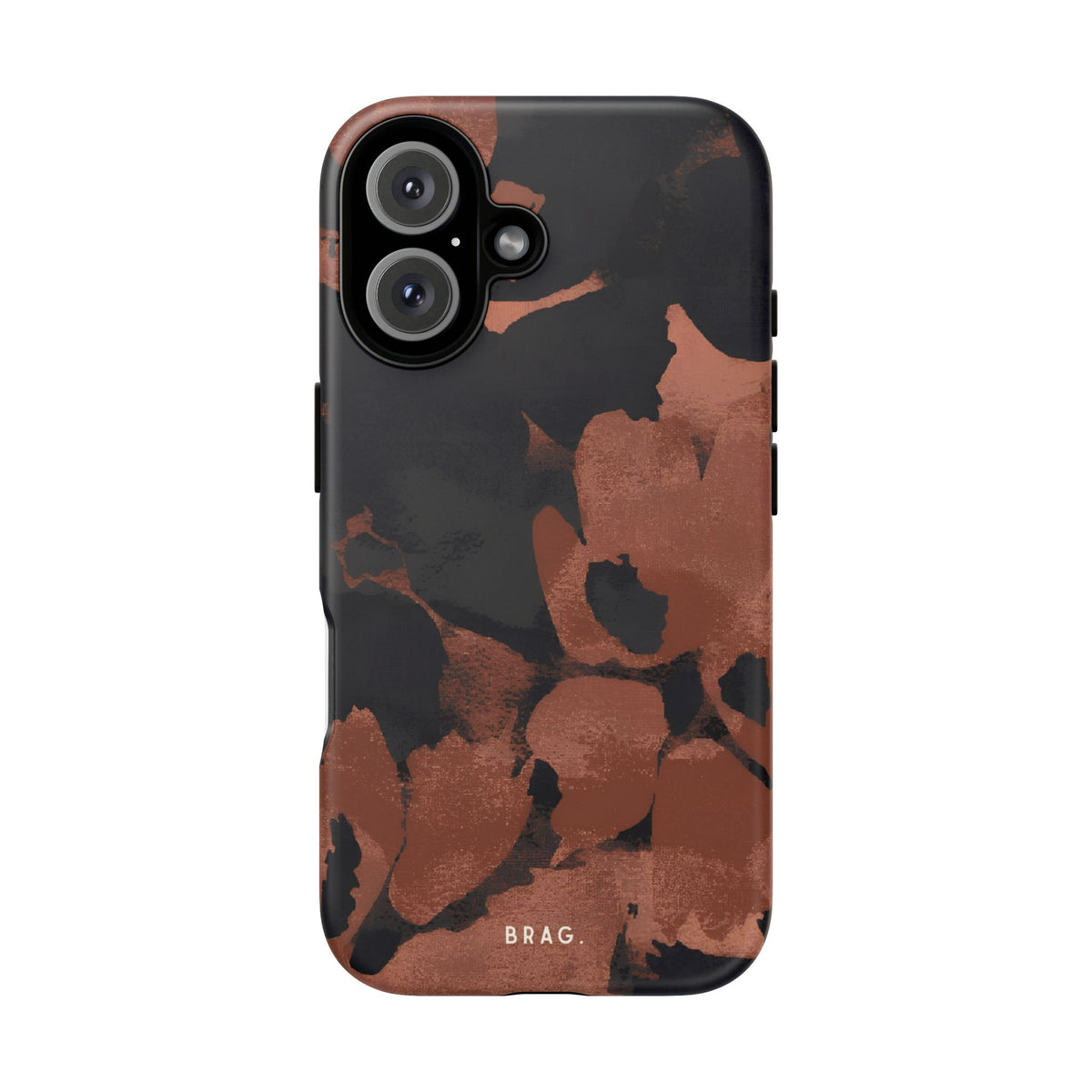 Terracotta Bloom Tough Phone Case – Shockproof Protective iPhone Cover
