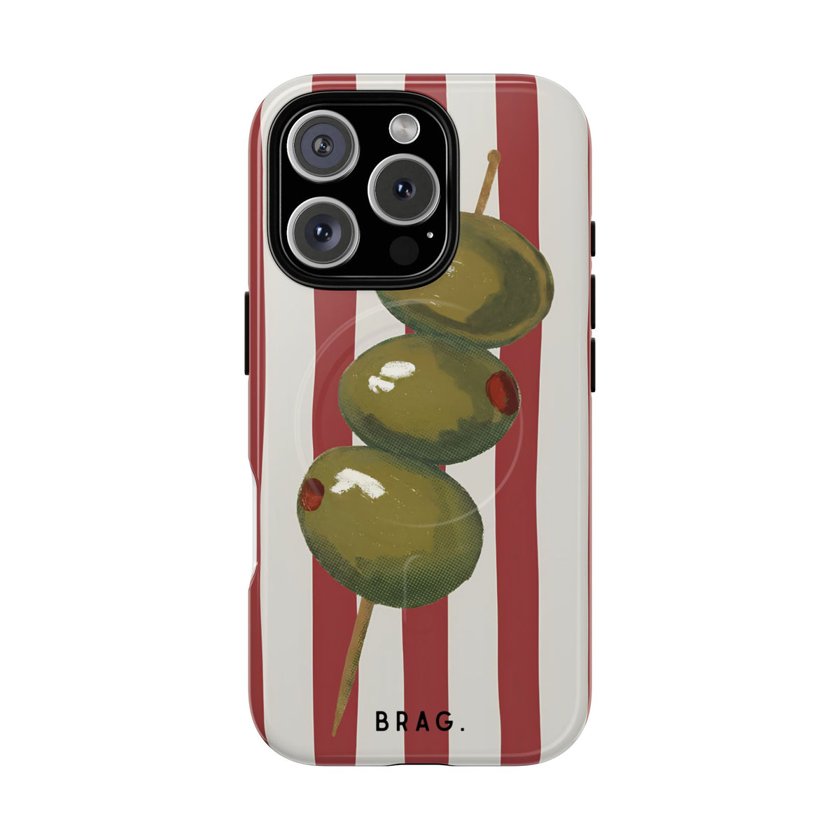 Olive Hour MagSafe Tough Phone Case — Magnetic Protective Cover