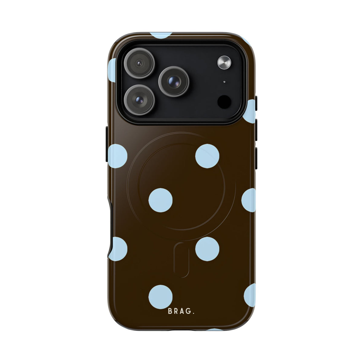 Scattered Dots MagSafe Tough Phone Case — Magnetic Protective Cover
