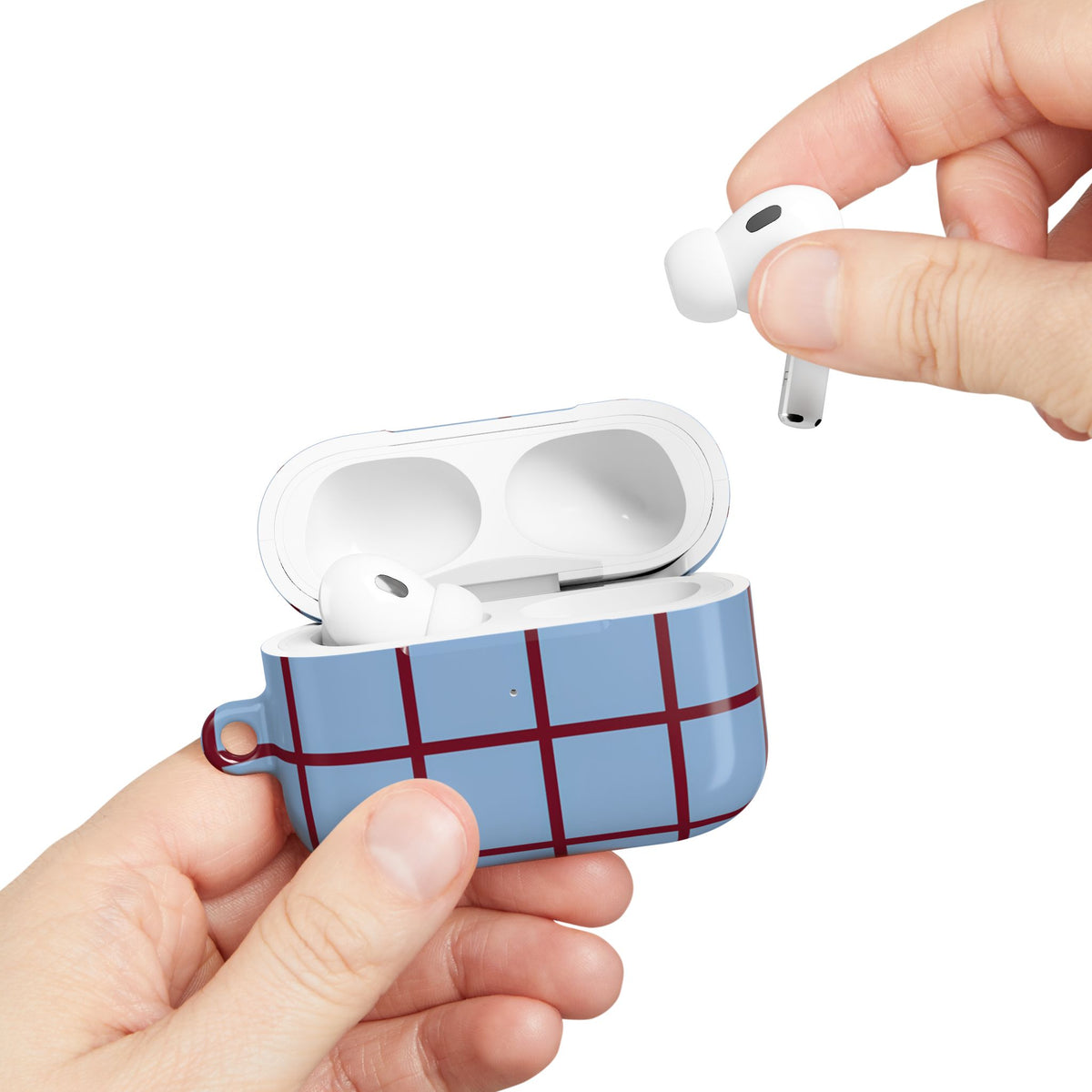 Checkerboard Romance AirPod Case – Slim Protective Charging Case