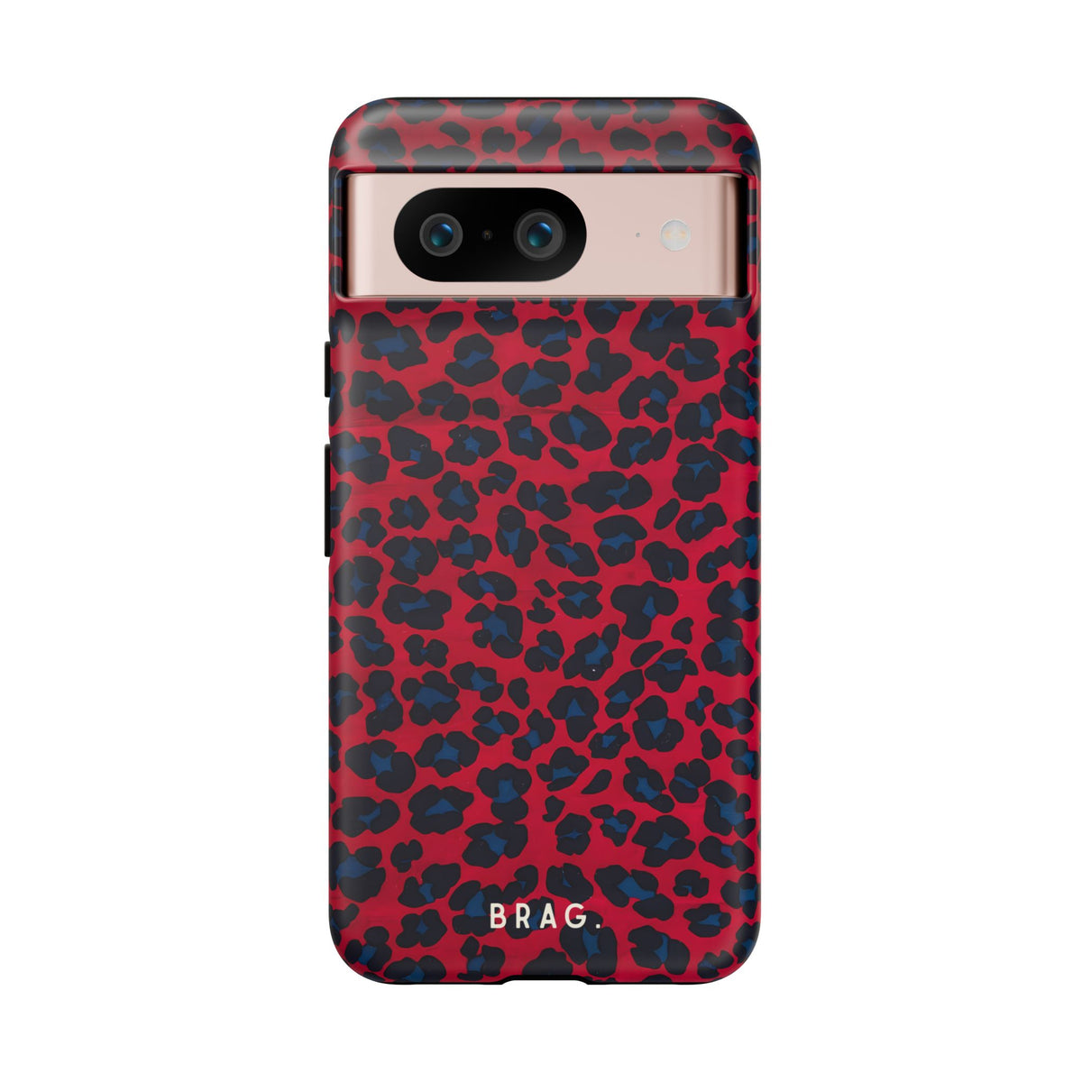 Red Flag Tough Phone Case – Shockproof Protective iPhone Cover