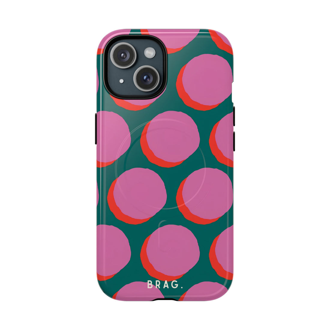 Pink Moon MagSafe Tough Phone Case — Magnetic Protective Cover
