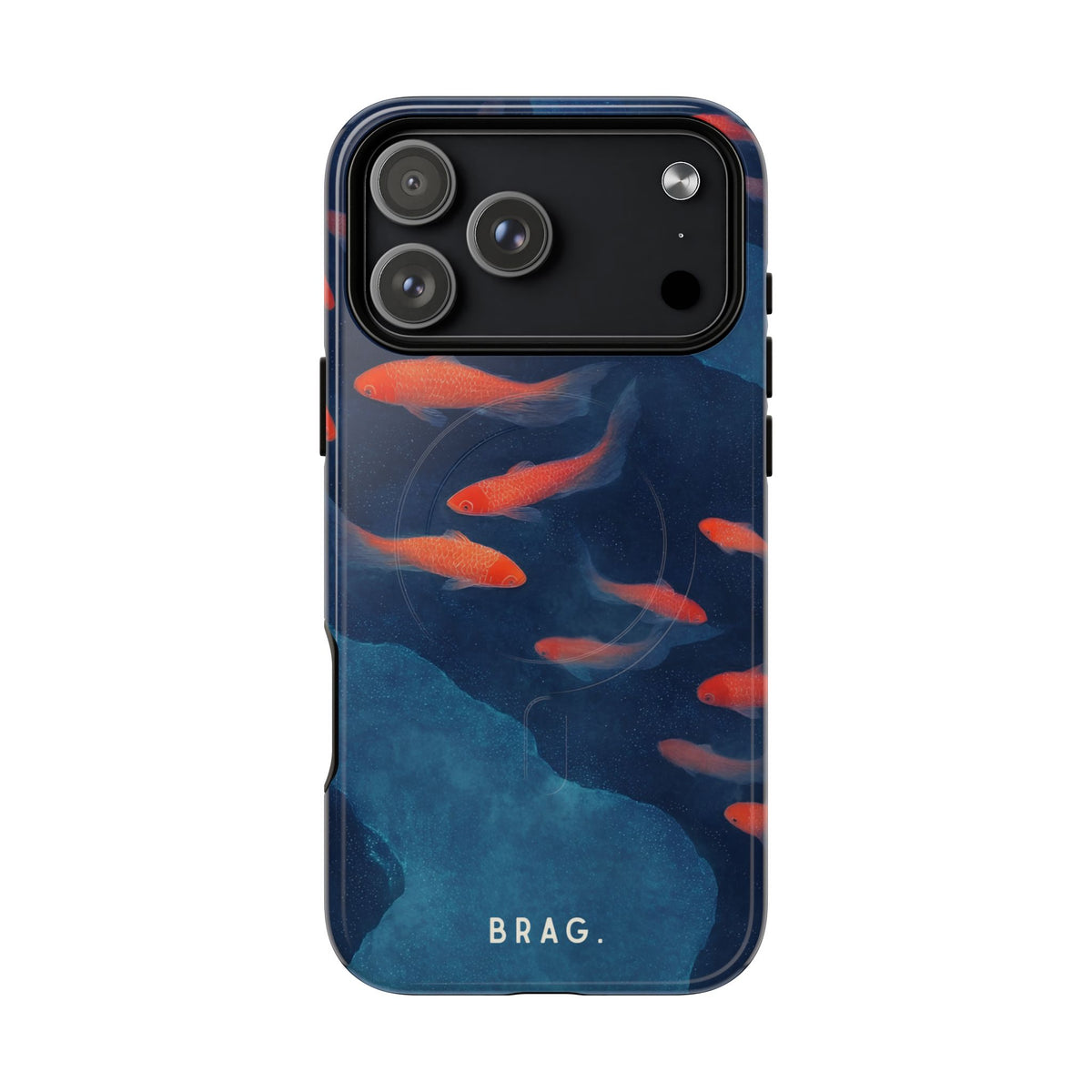 Midnight Swim MagSafe Tough Phone Case — Magnetic Protective Cover