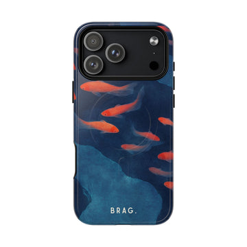 Midnight Swim MagSafe Tough Phone Case — Magnetic Protective Cover