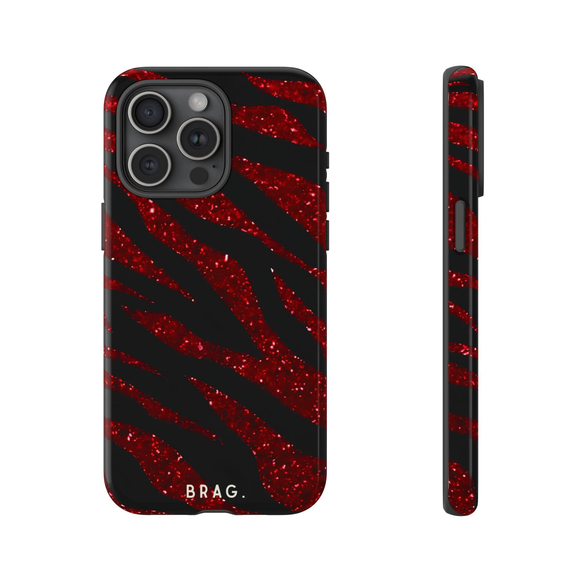Red Tiger Tough Phone Case – Shockproof Protective iPhone Cover