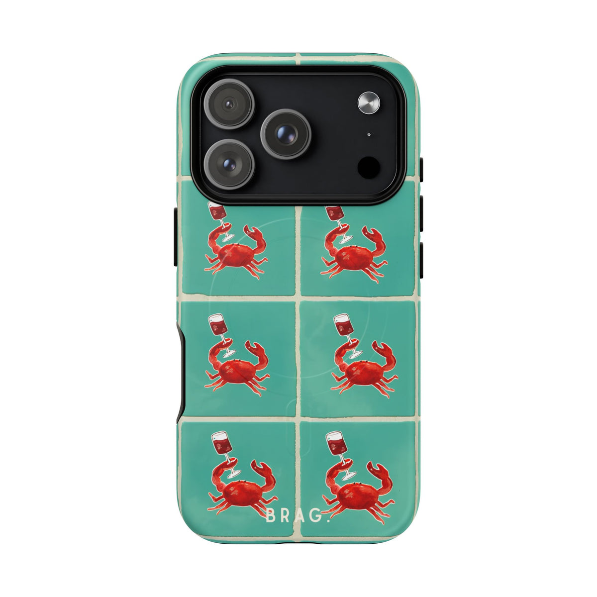 Crab Club MagSafe Tough Phone Case — Magnetic Protective Cover