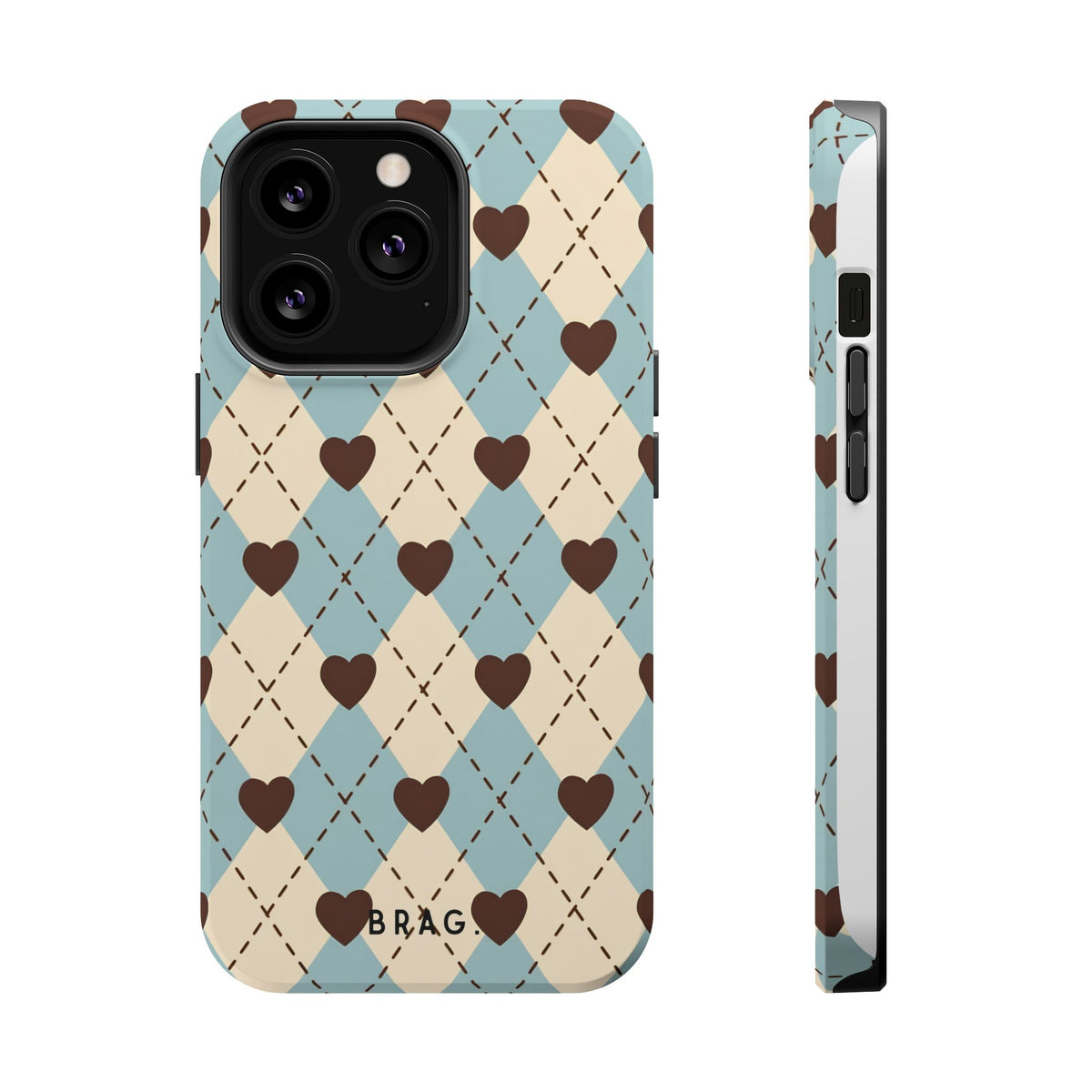Sweetheart Plaid Magnetic Impact-Resistant Phone Case