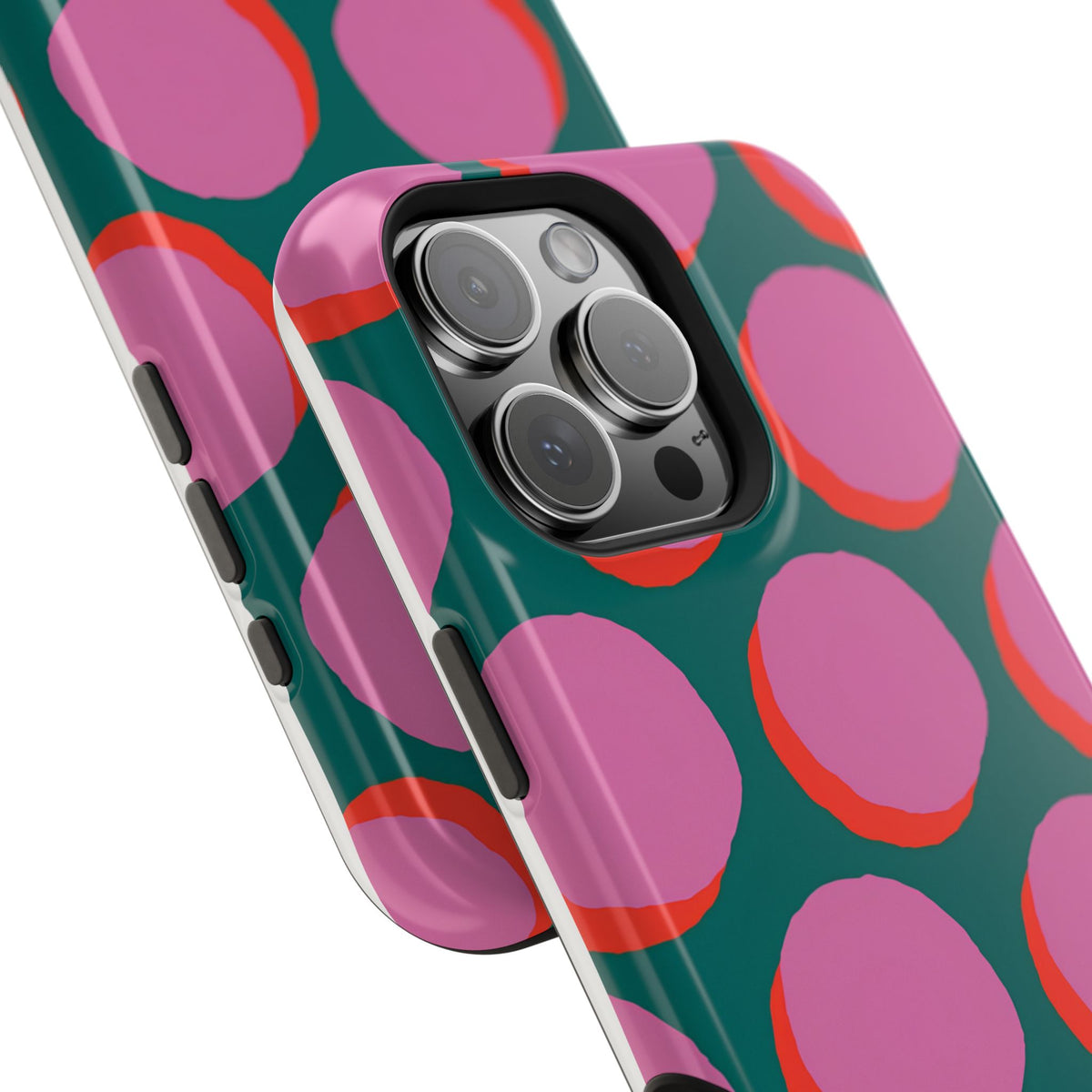 Pink Moon Magnetic Impact-Resistant Phone Case