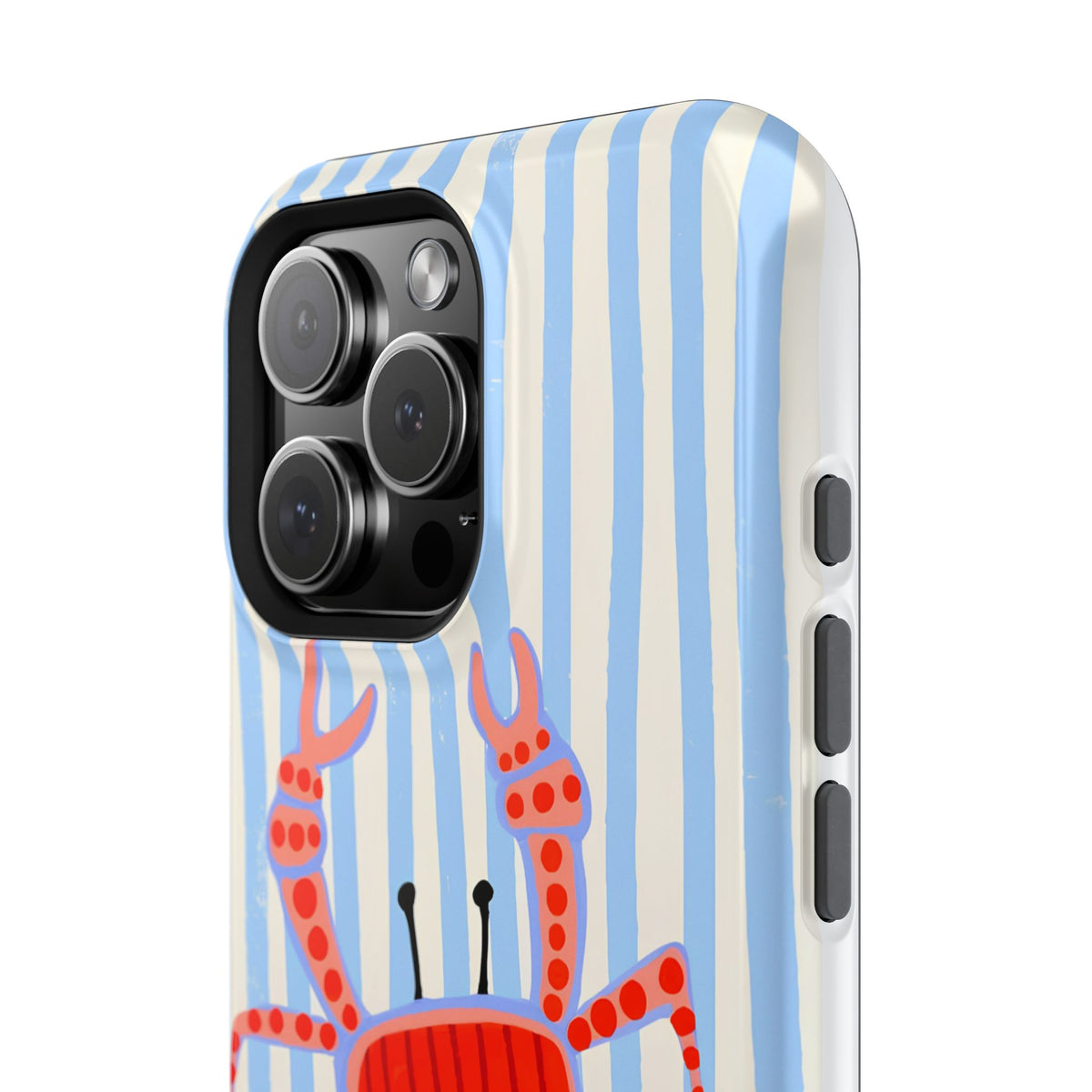 Azure Crab Magnetic Impact-Resistant Phone Case
