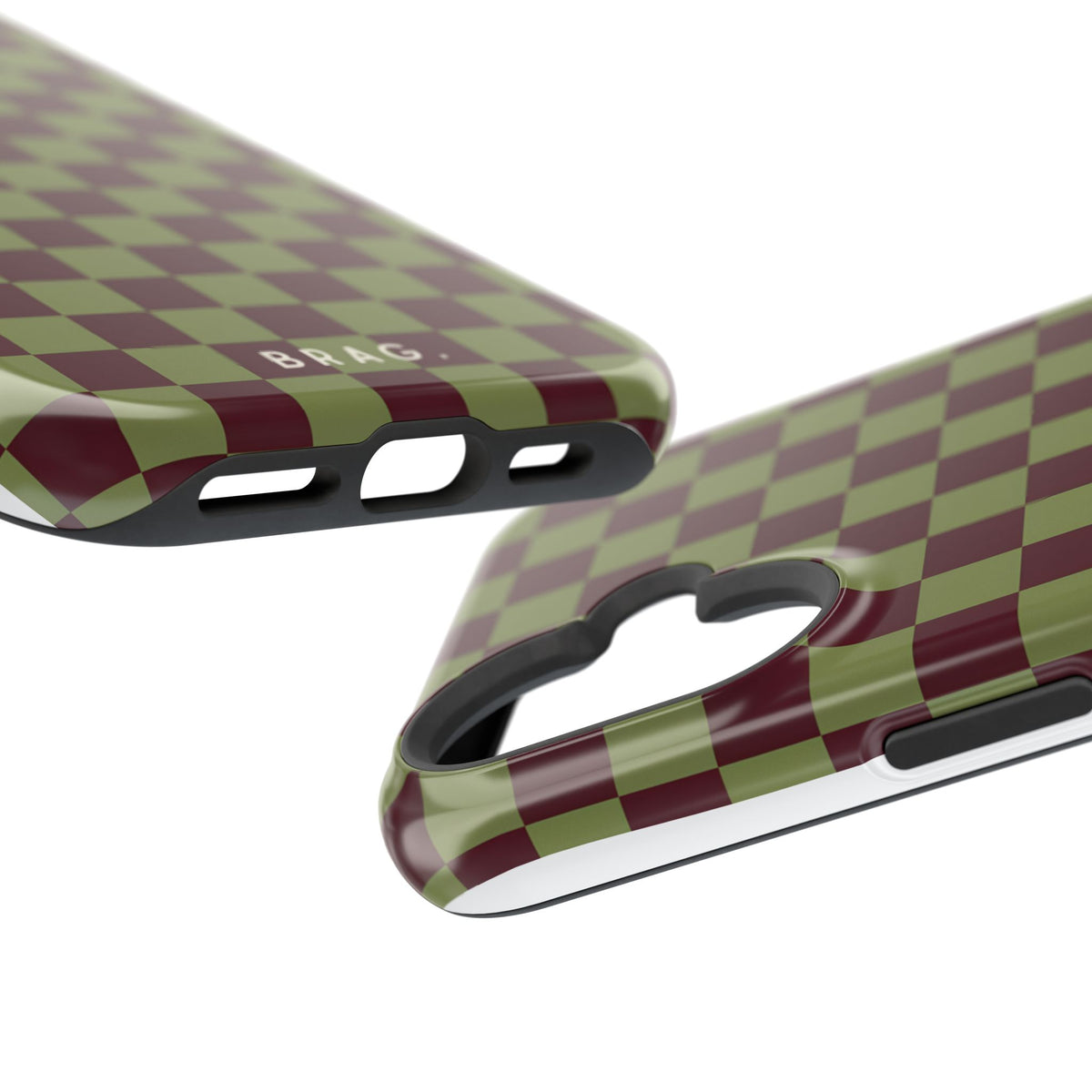 Lucky Check Magnetic Impact-Resistant Phone Case