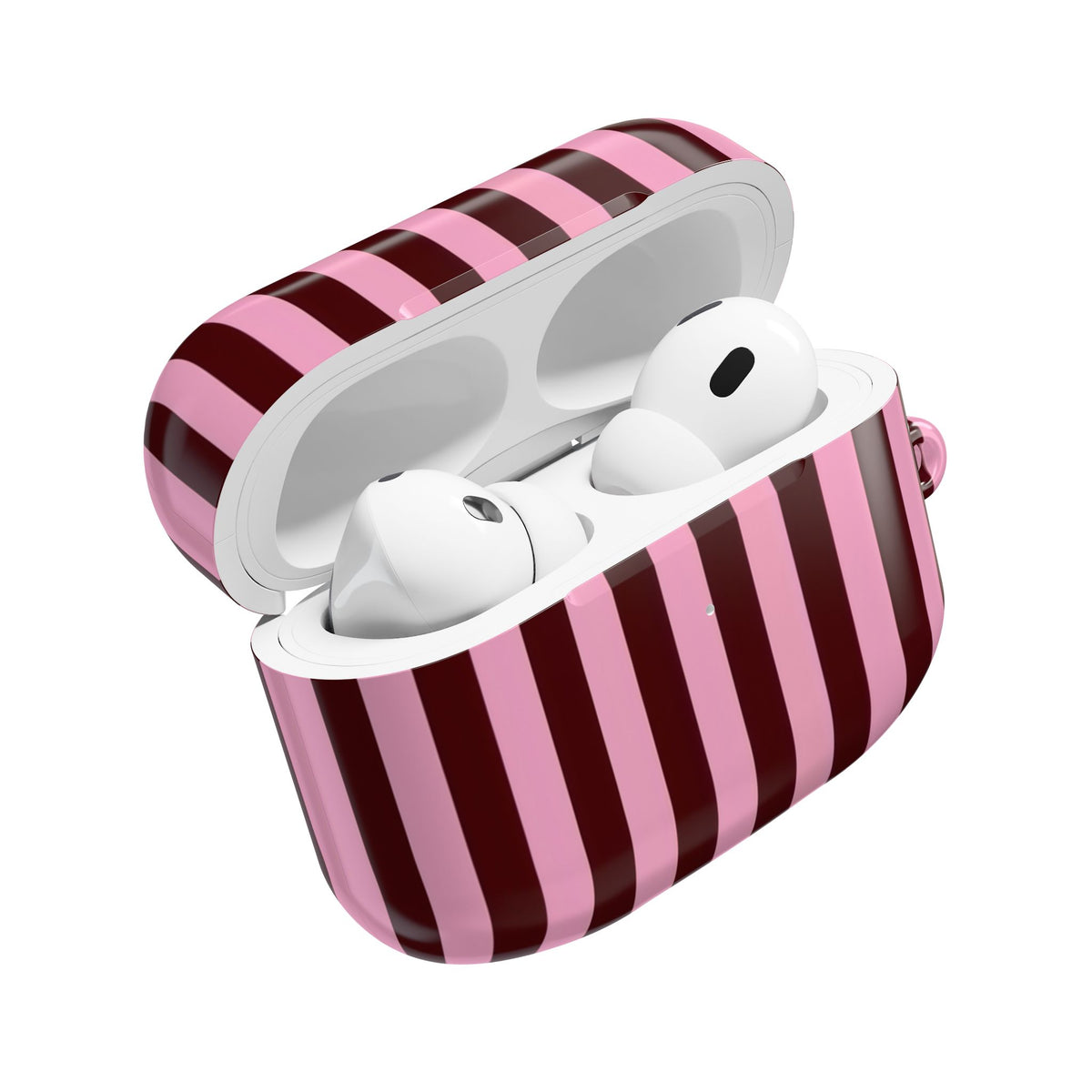Candy Stripe AirPod Case – Slim Protective Charging Case