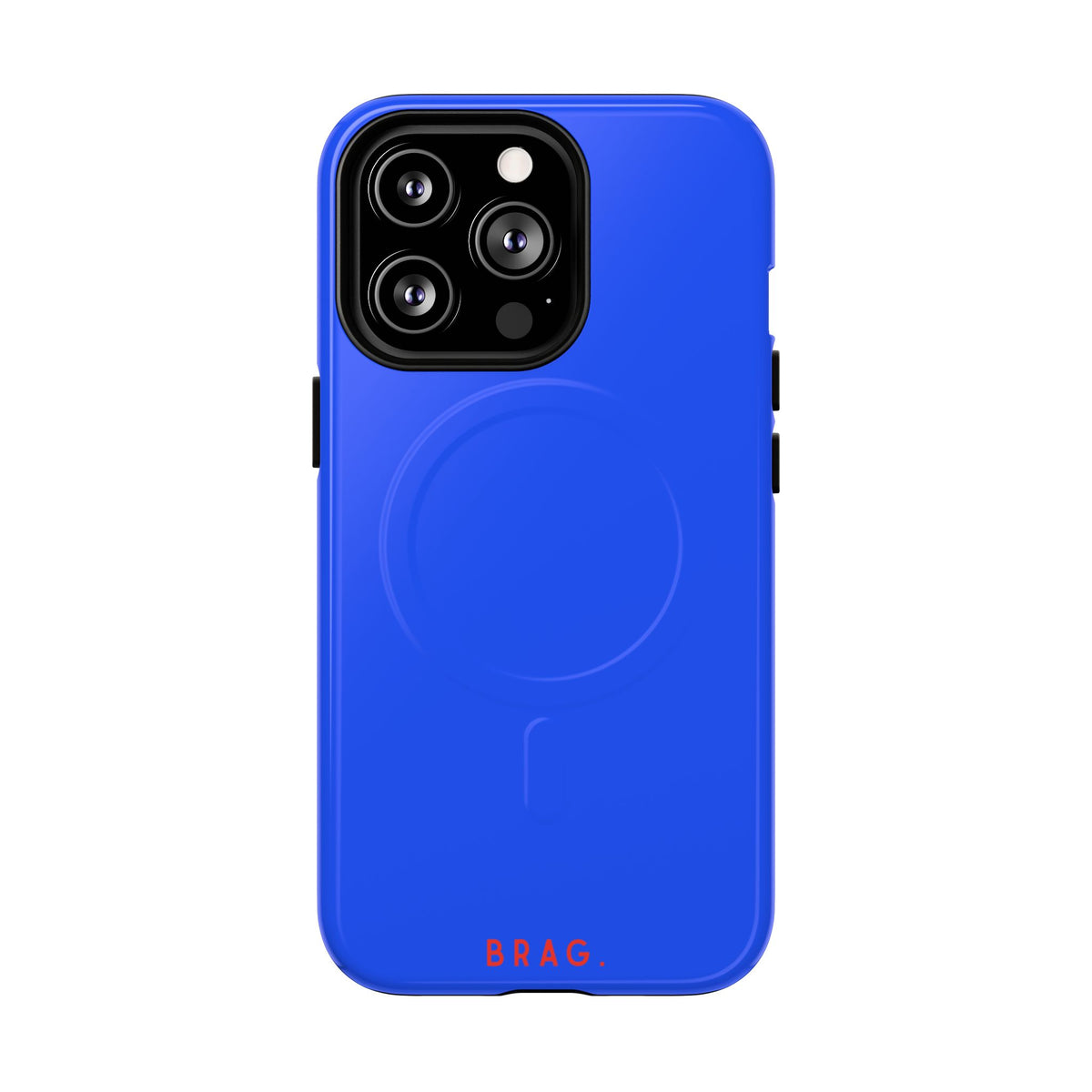 Brag Blue MagSafe Tough Phone Case — Magnetic Protective Cover