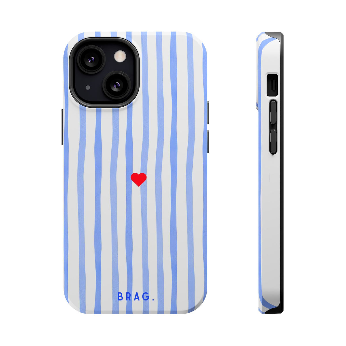 Blue Heart Magnetic Impact-Resistant Phone Case