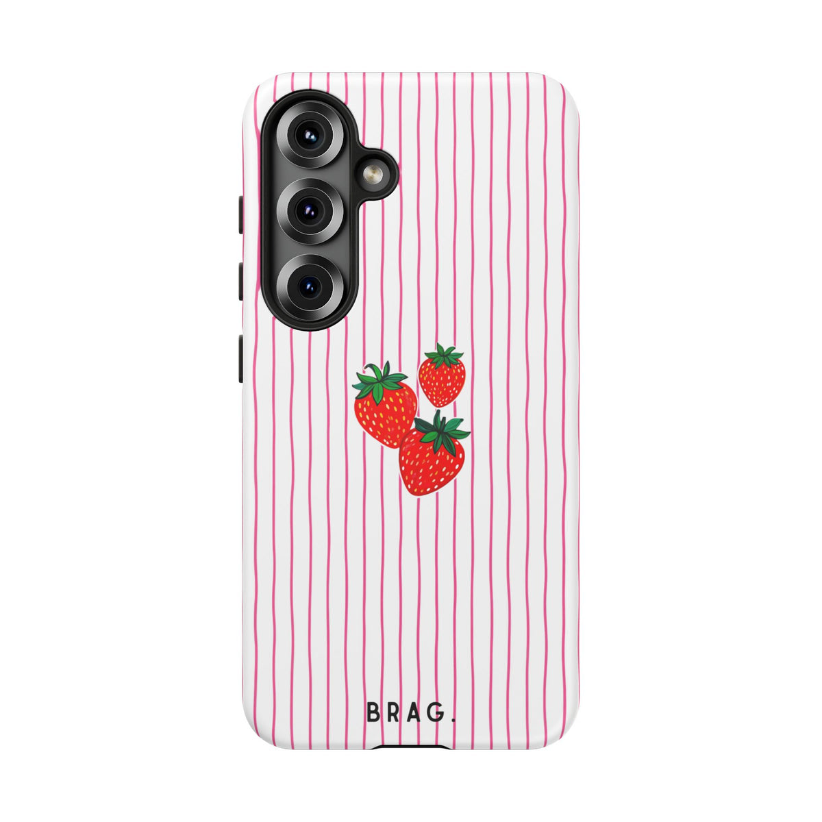 Berry Kiss Tough Phone Case – Shockproof Protective iPhone Cover
