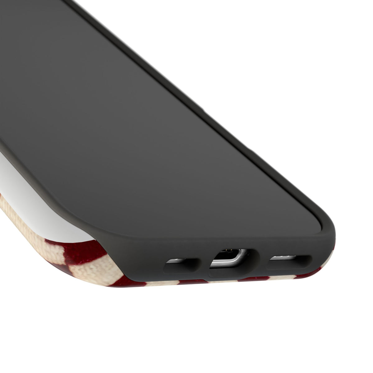 Wine & Cream Magnetic Impact-Resistant Phone Case