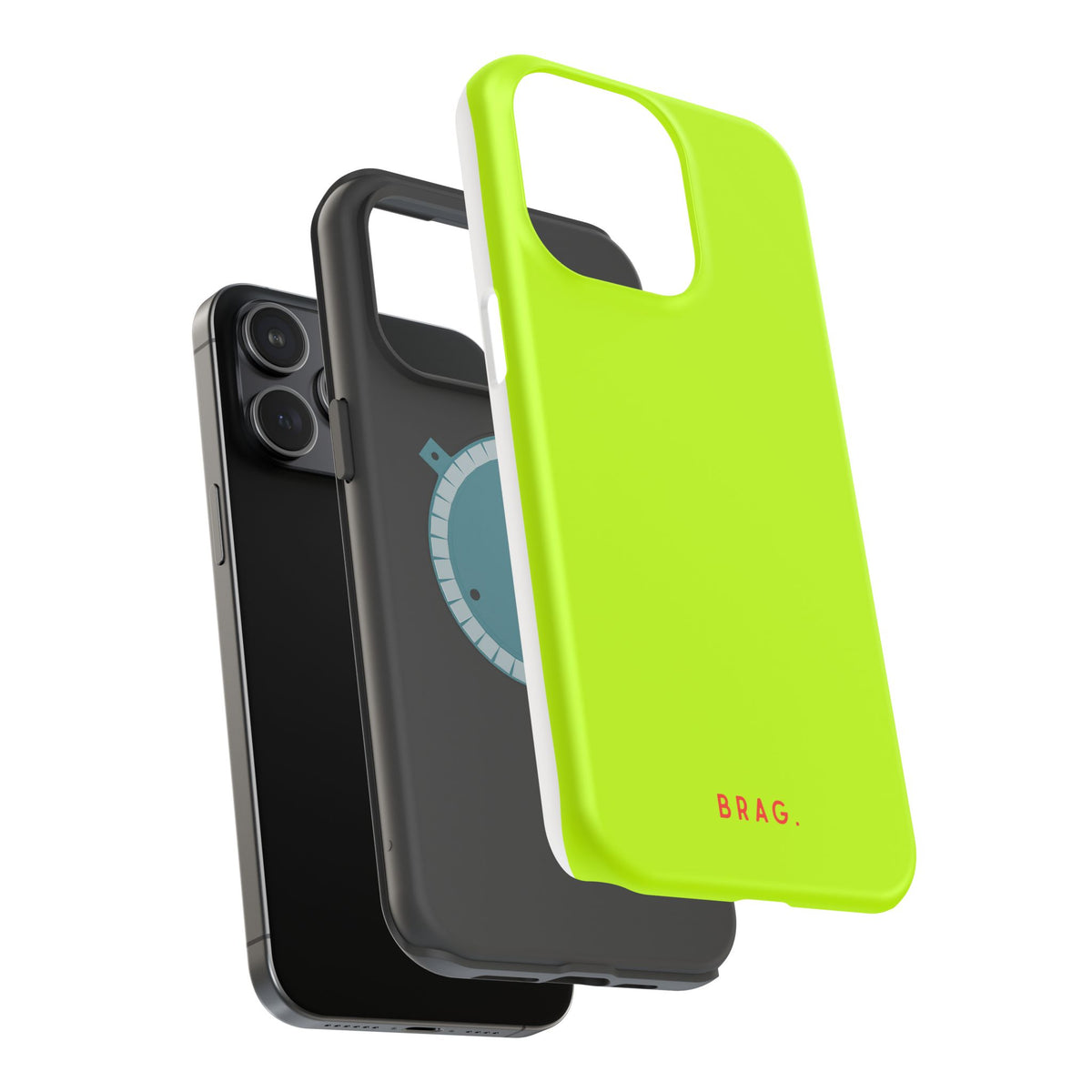 Brag Neon Magnetic Impact-Resistant Phone Case