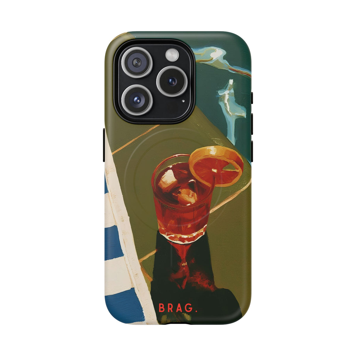 Aperol Hour MagSafe Tough Phone Case — Magnetic Protective Cover