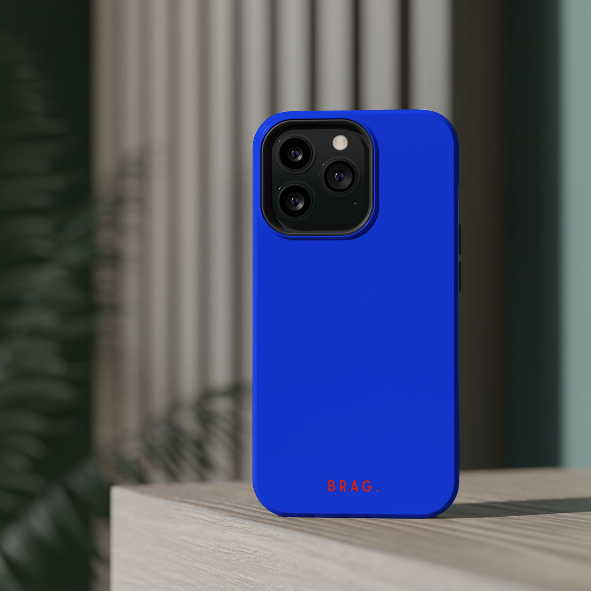 Brag Blue Magnetic Impact-Resistant Phone Case