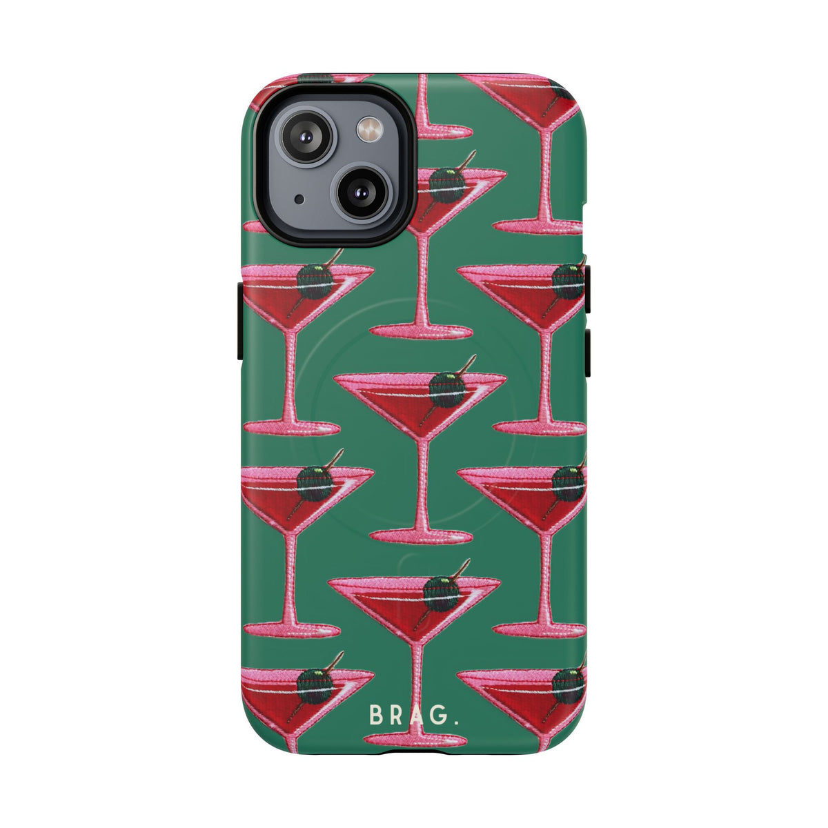 Pink Martini MagSafe Tough Phone Case — Magnetic Protective Cover