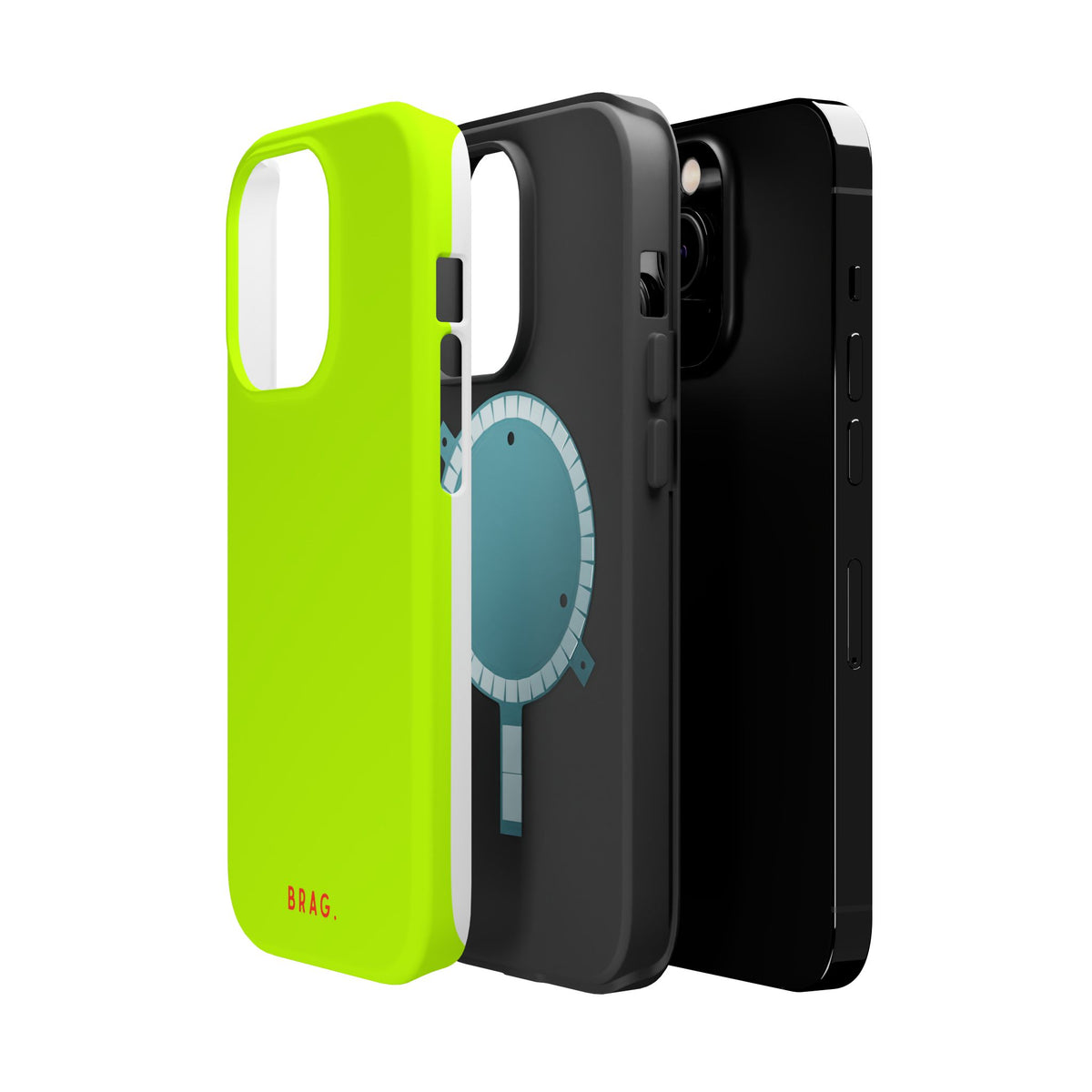 Brag Neon Magnetic Impact-Resistant Phone Case