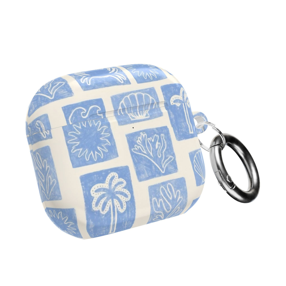 Azure Tiles AirPod Case – Slim Protective Charging Case