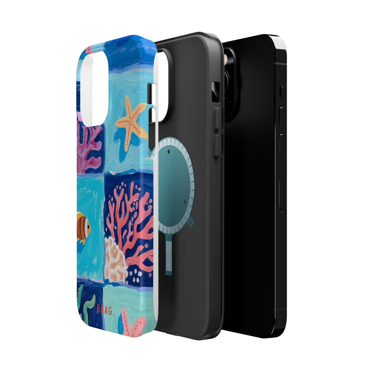 Coral Bay Magnetic Impact-Resistant Phone Case