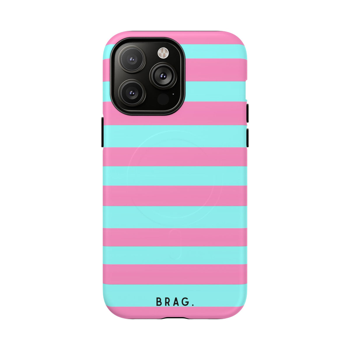 Taffy Stripe MagSafe Tough Phone Case — Magnetic Protective Cover