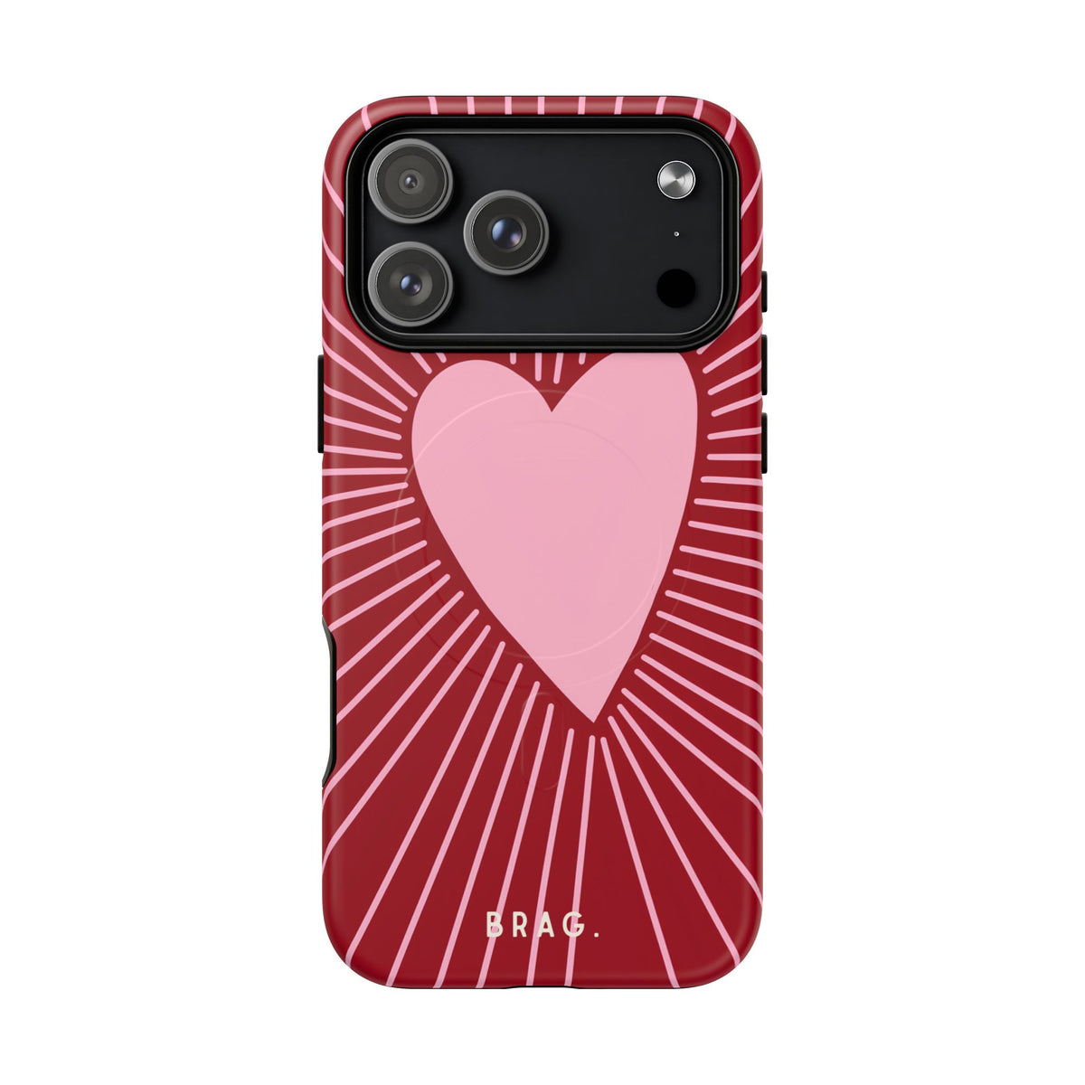 Heart Rush MagSafe Tough Phone Case — Magnetic Protective Cover