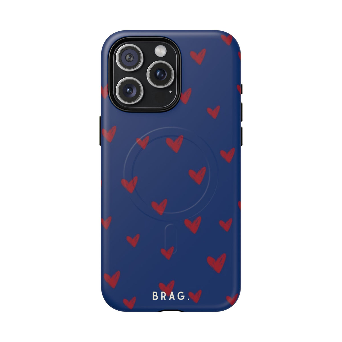 Blue Flirt MagSafe Tough Phone Case — Magnetic Protective Cover