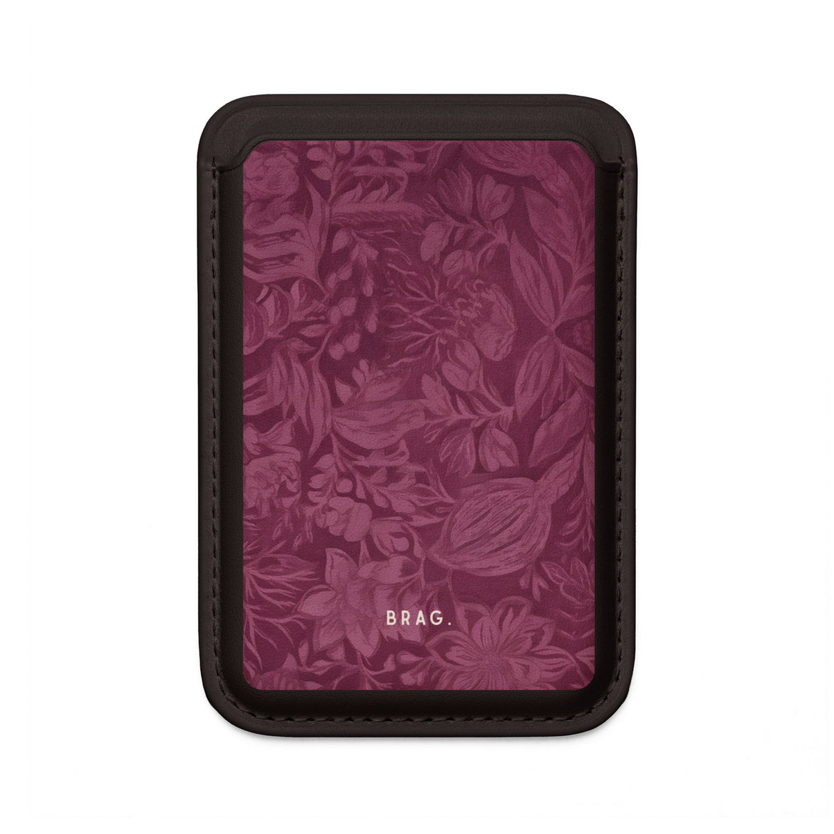 Secret Garden MagSafe Vegan Wallet — Slim Phone Card Holder