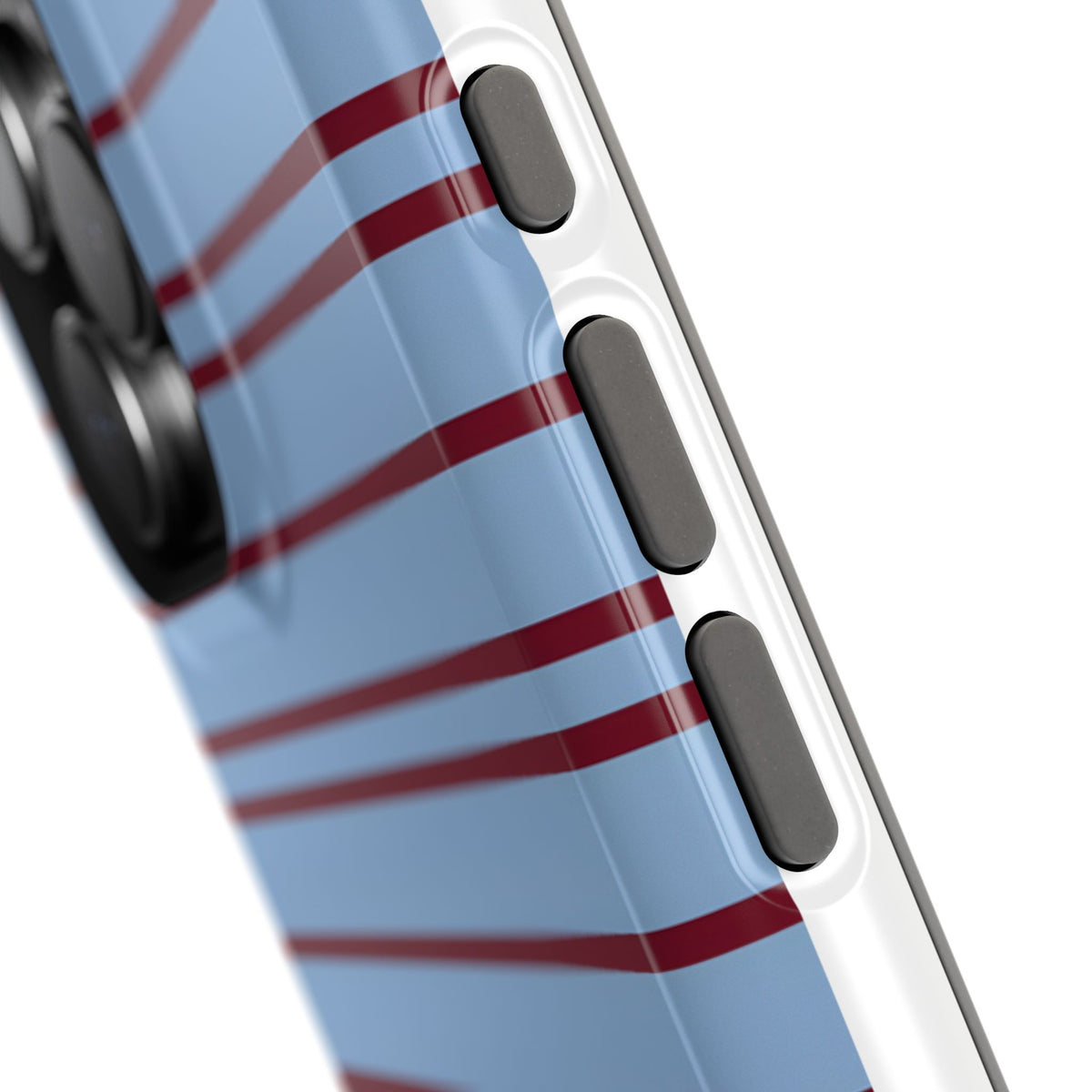 Nautical Stripe Magnetic Impact-Resistant Phone Case
