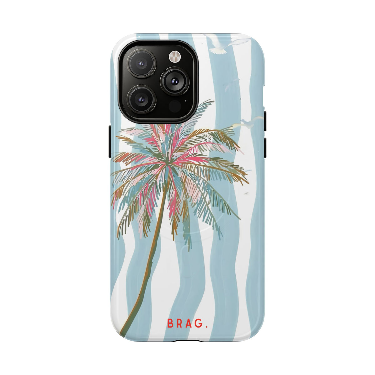 Palm Breeze MagSafe Tough Phone Case — Magnetic Protective Cover