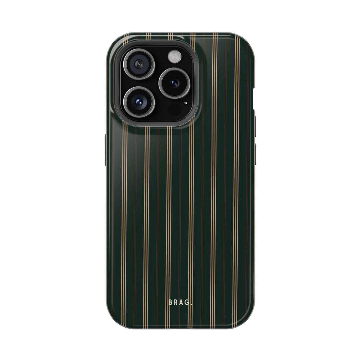 Vintage Pinstripe Magnetic Impact-Resistant Phone Case