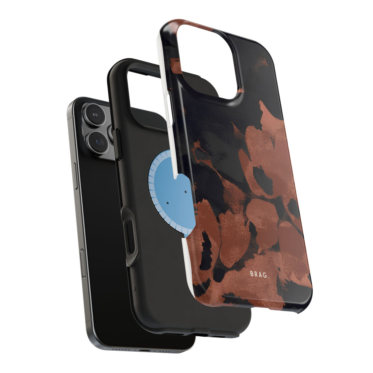 Terracotta Bloom Magnetic Impact-Resistant Phone Case