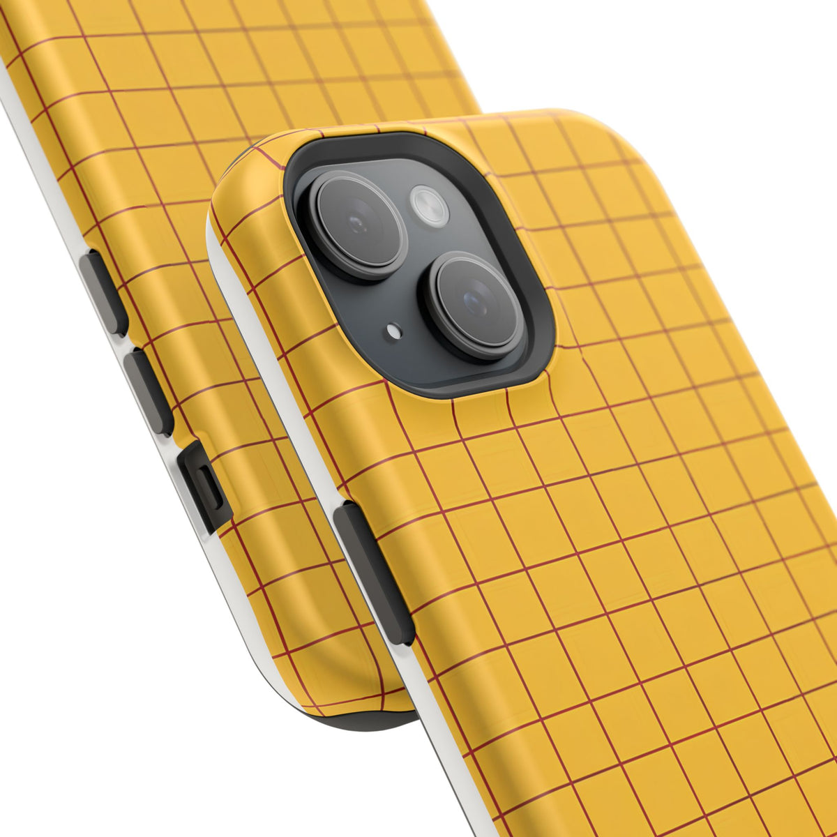 Cheese Grid Magnetic Impact-Resistant Phone Case