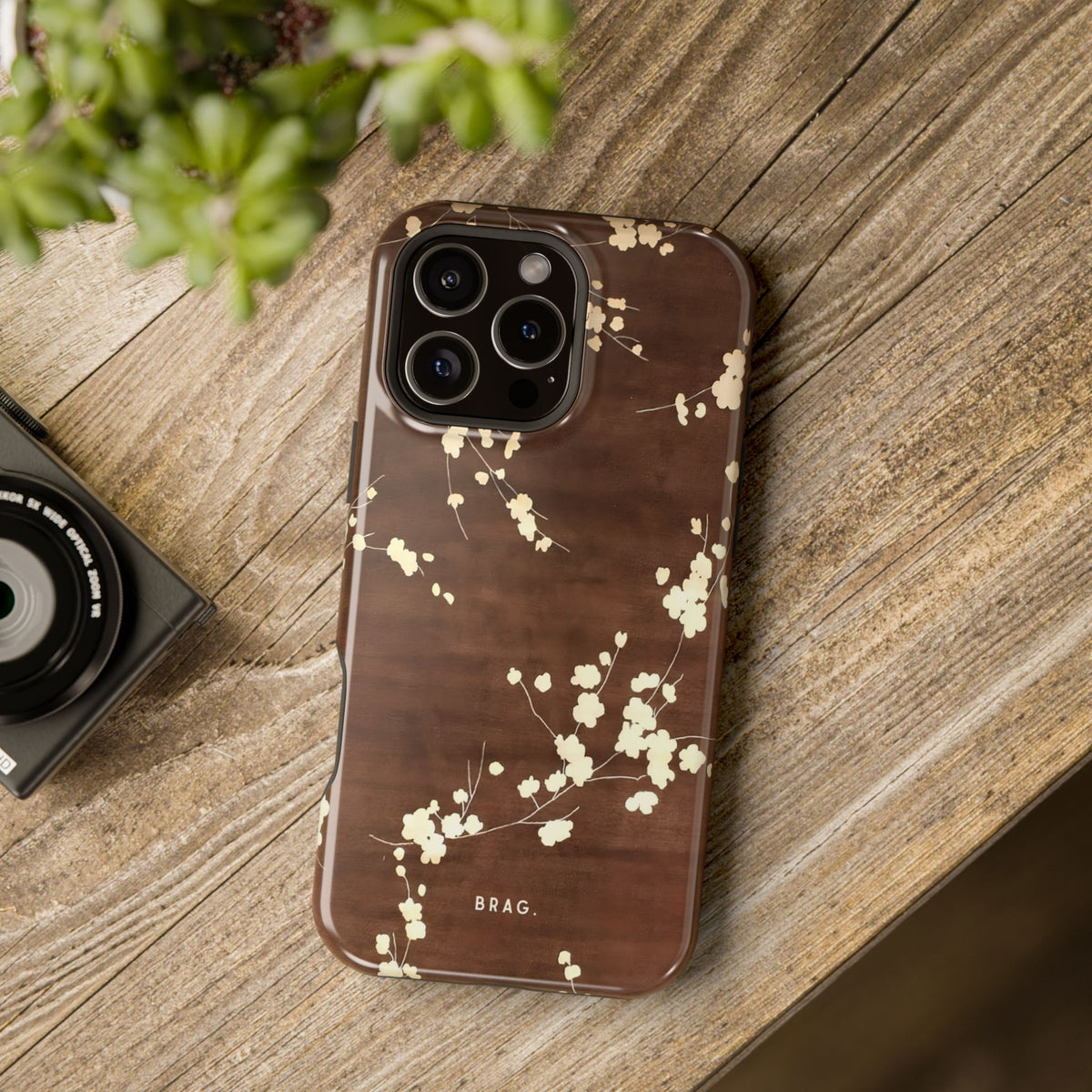 Blossom Trail Magnetic Impact-Resistant Phone Case