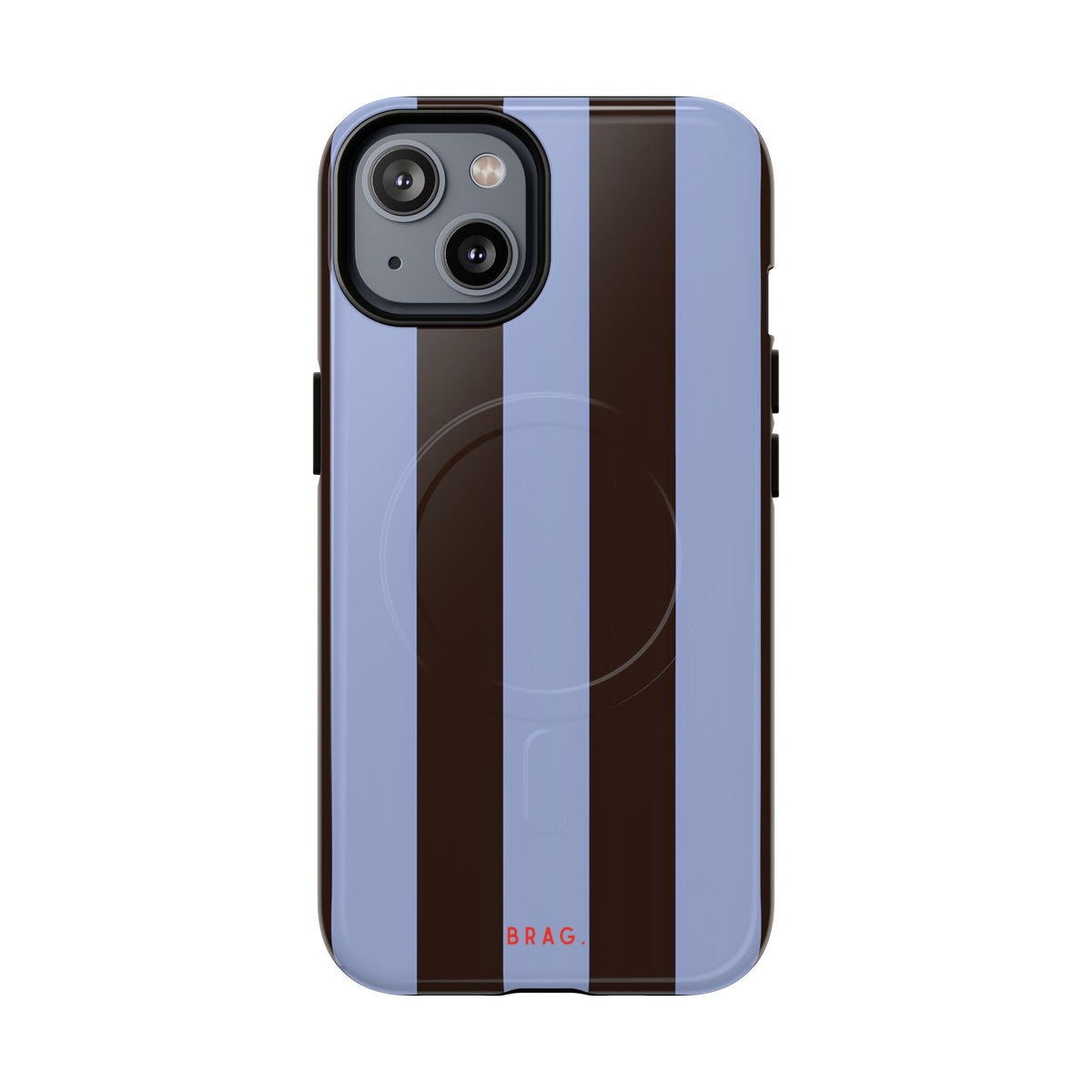 Grayscale Gradient MagSafe Tough Phone Case — Magnetic Protective Cover