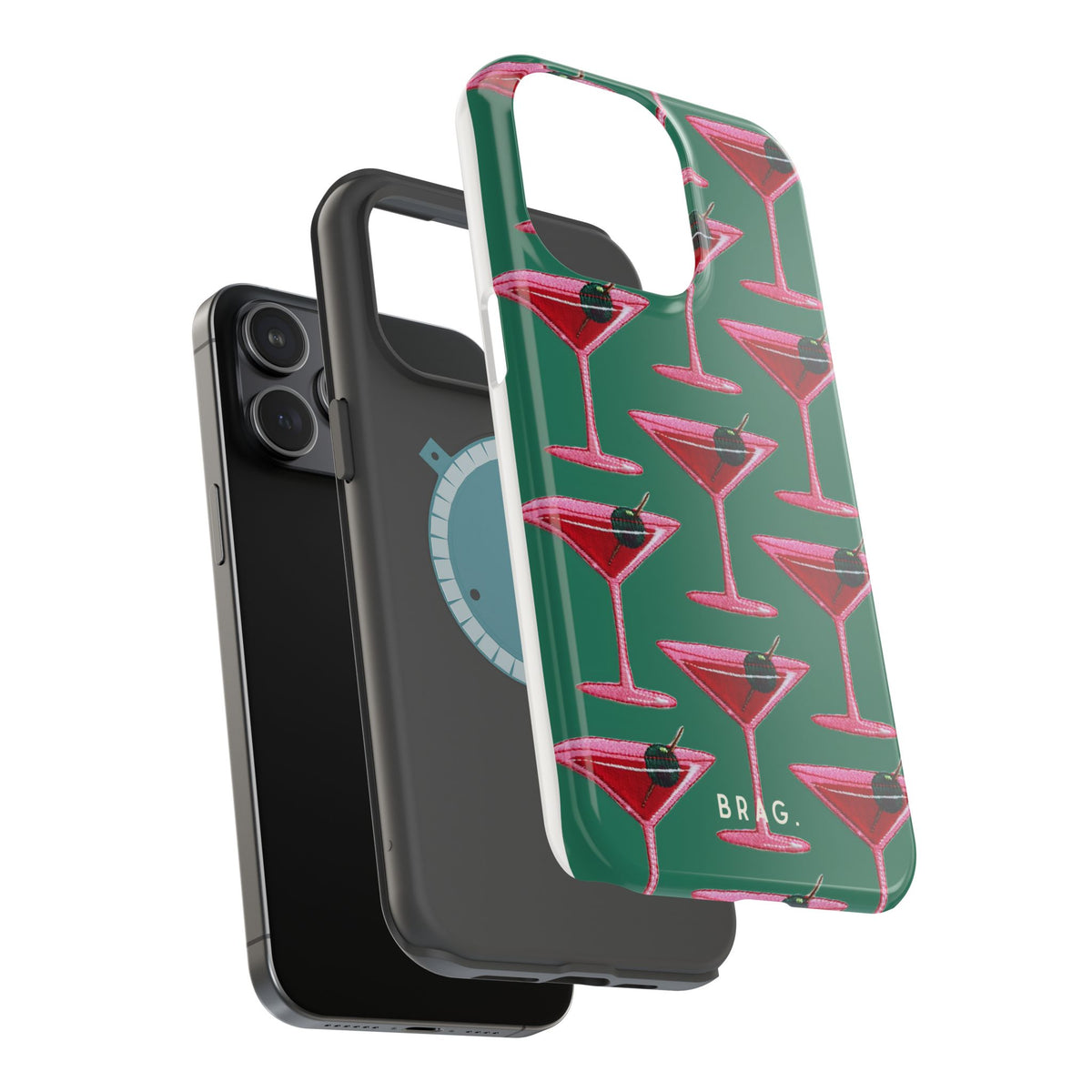 Pink Martini Magnetic Impact-Resistant Phone Case