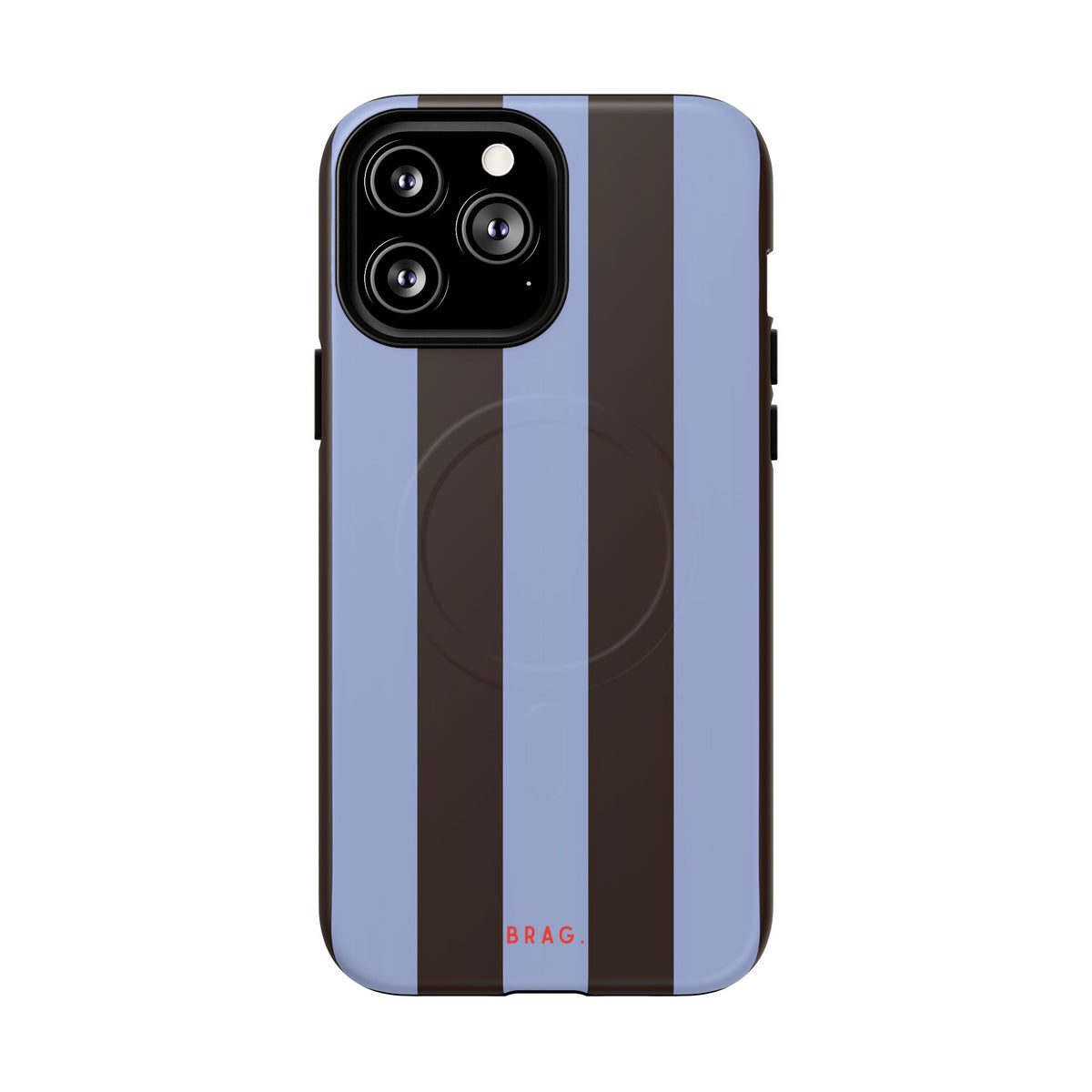 Grayscale Gradient MagSafe Tough Phone Case — Magnetic Protective Cover