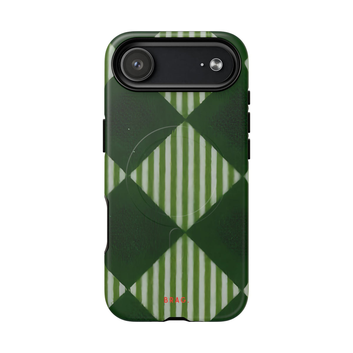 Woven Pattern MagSafe Tough Phone Case — Magnetic Protective Cover