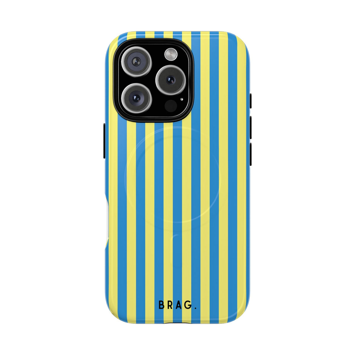 Capri Blue MagSafe Tough Phone Case — Magnetic Protective Cover