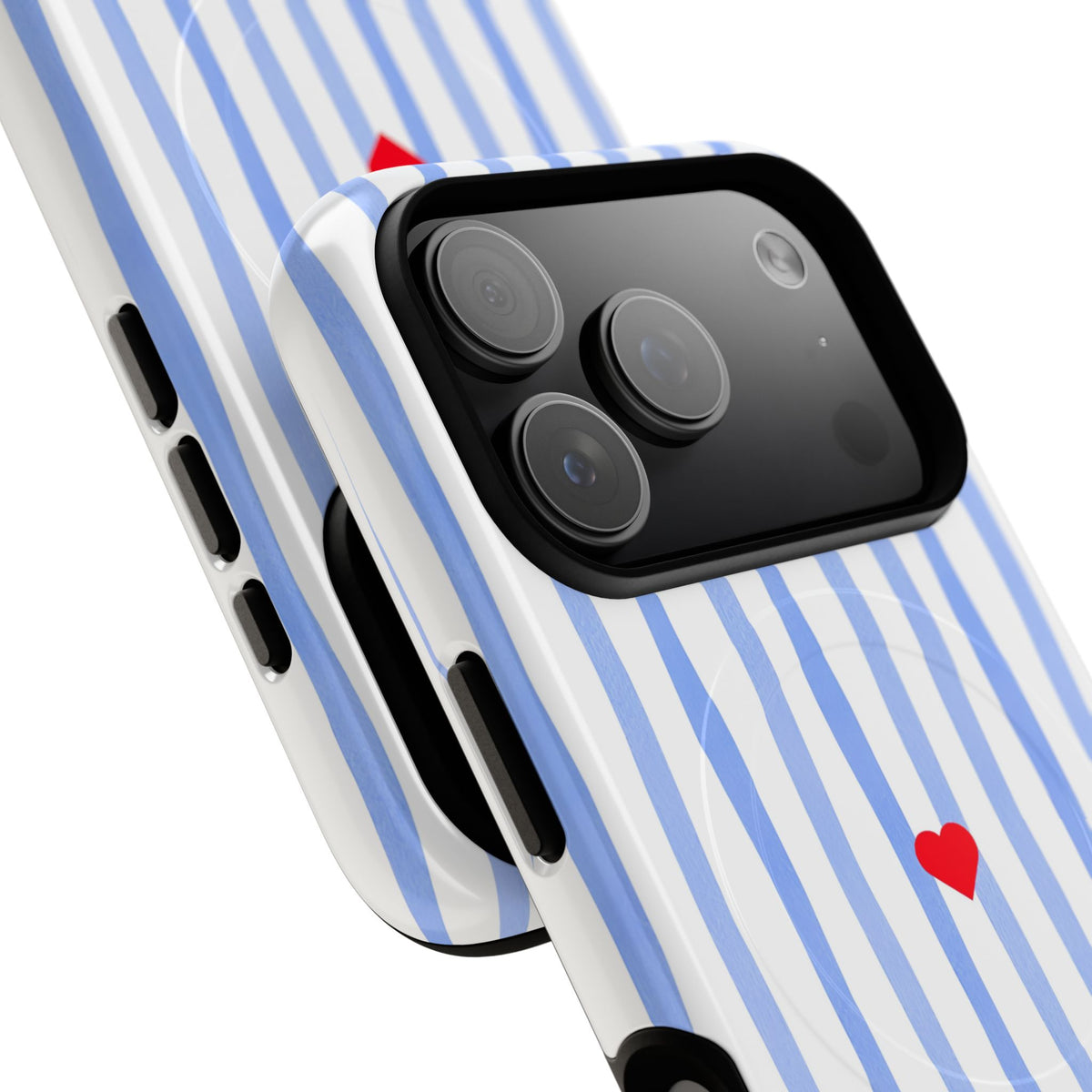 Blue Heart MagSafe Tough Phone Case — Magnetic Protective Cover