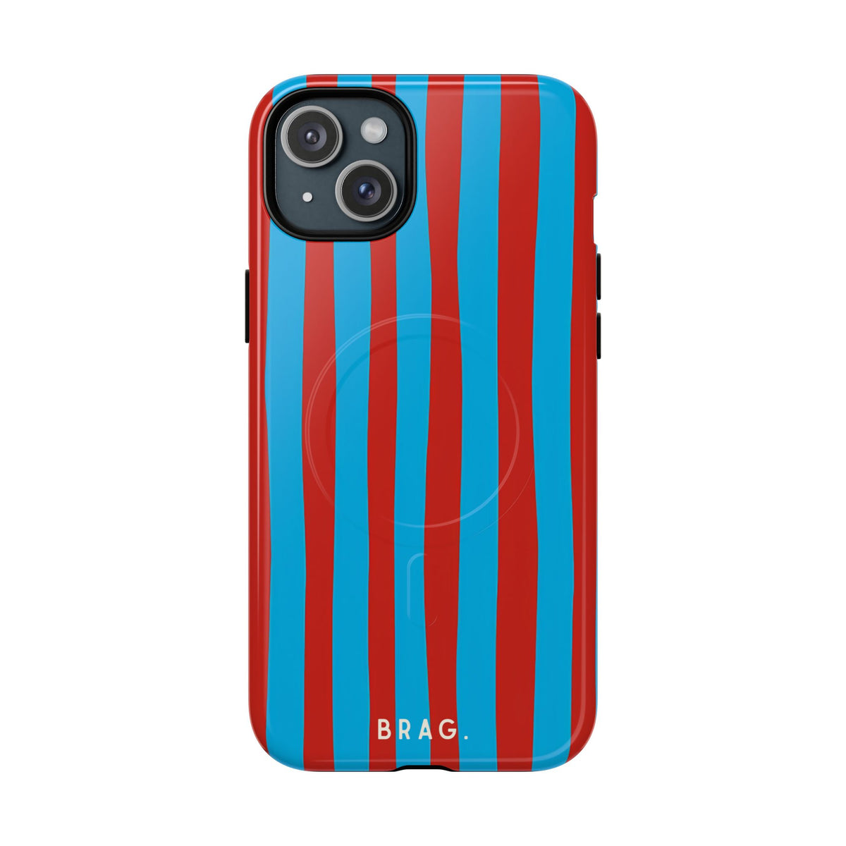 Riviera Stripe MagSafe Tough Phone Case — Magnetic Protective Cover