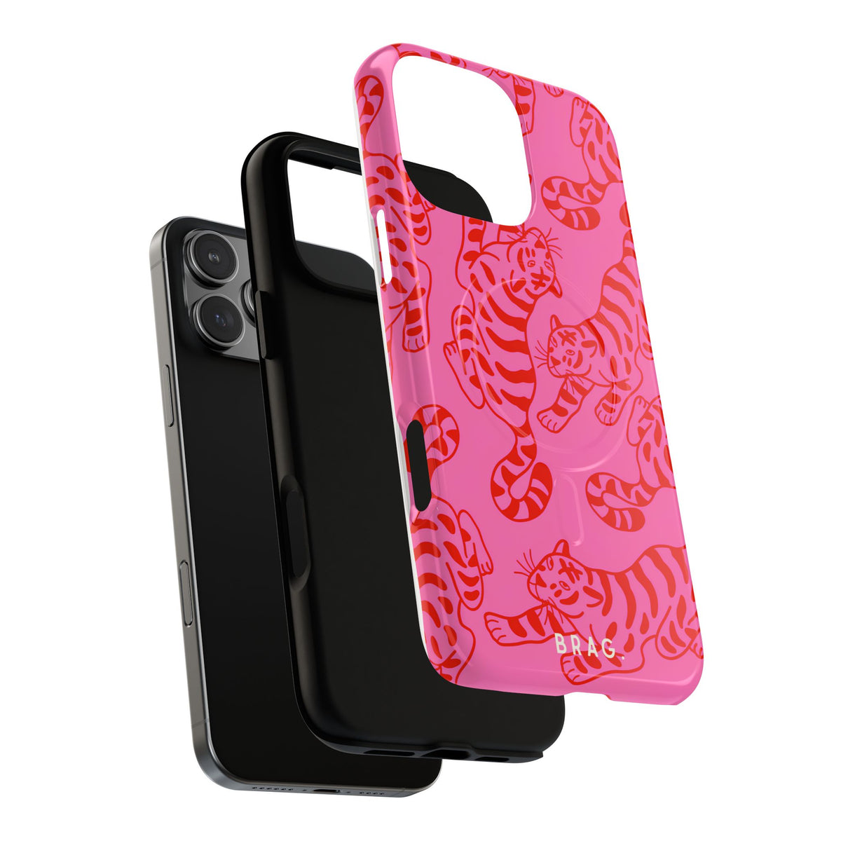 Tiger Lily MagSafe Tough Phone Case — Magnetic Protective Cover