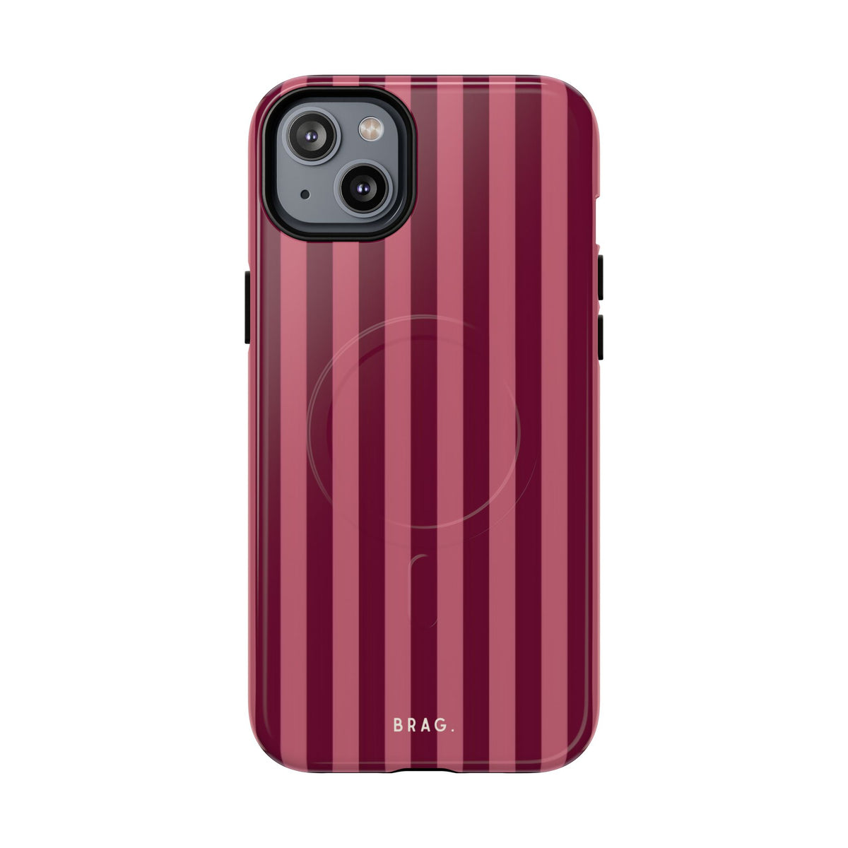 Hot Pink MagSafe Tough Phone Case — Magnetic Protective Cover